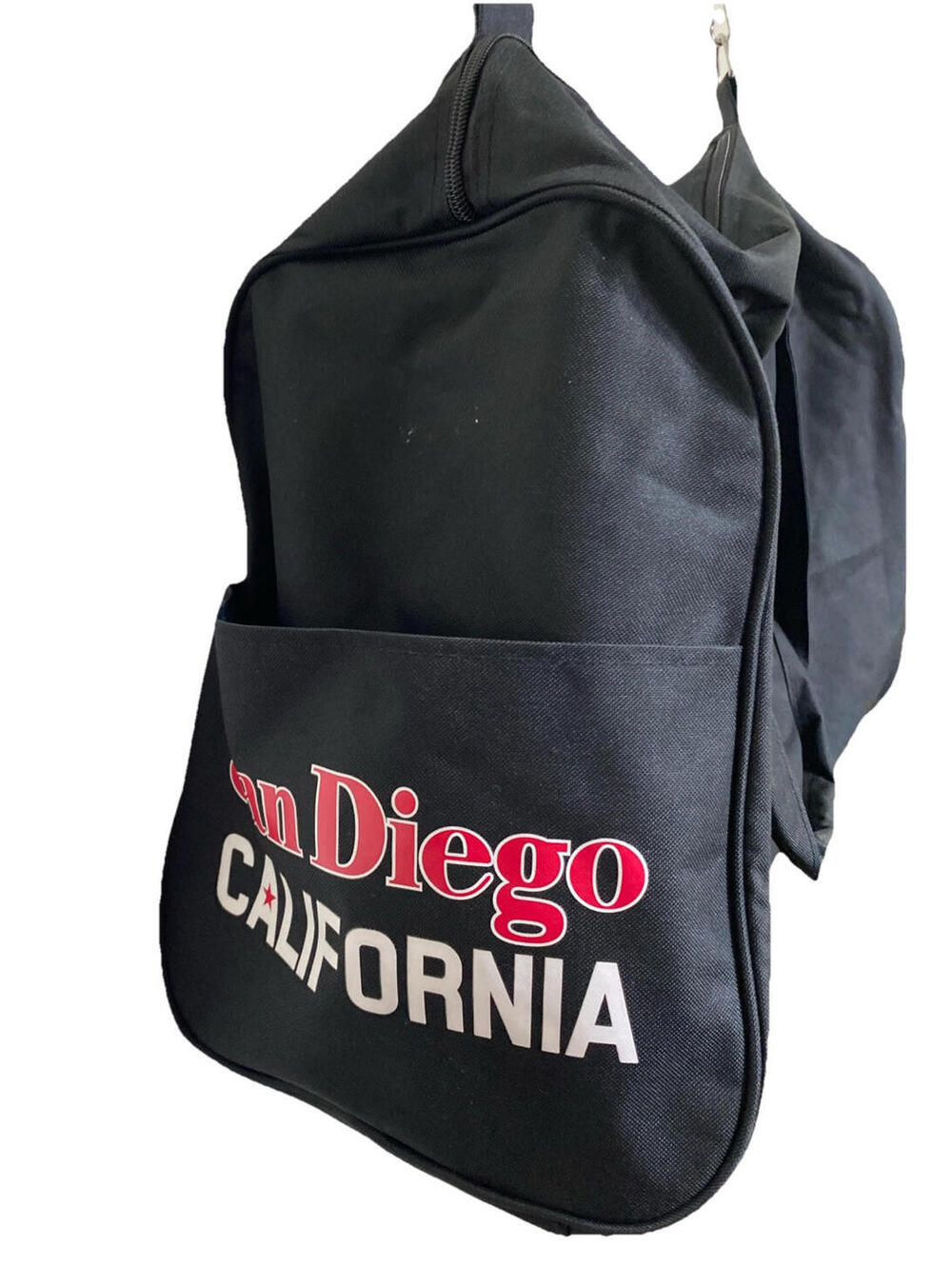 2021 SeaWorld Duffel Bag SAN DIEGO CA. Black With Orca Decal - Picture 5 of 14